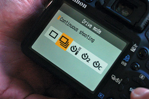 Camera Drive Mode