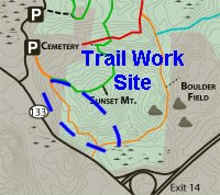 Tompson Res. Trail Work Map # 4