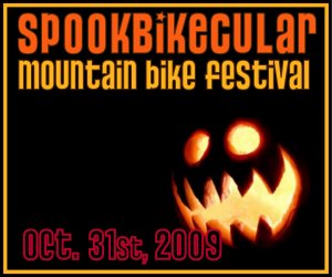 2009 Spookbikecular Halloween Festival Banner