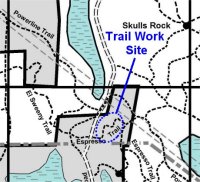 Lynn Woods Trail Work Map # 1