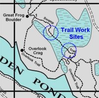 Lynn Woods Trail Work Map # 4