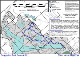 Lynn Woods Mountain Bike Trail Route #02