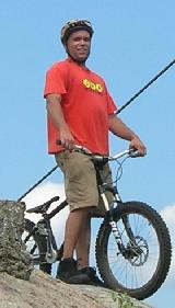 Mountain Biker: Simon